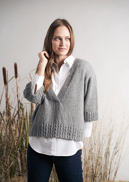 A Rowan Moordale Pattern - Howe (PDF) Knitting pattern on sale at little knits