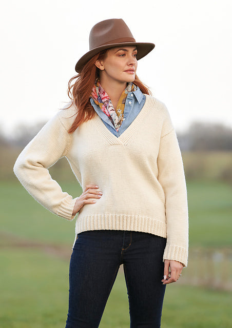 A Rowan Pebble Island Pattern - Woodlark (PDF)knitting pattern on sale at Little Knits