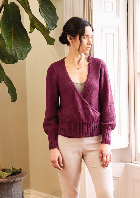 A Rowan Pure Alpaca Pattern - Drape (PDF) knitting pattern on sale at Little Knits