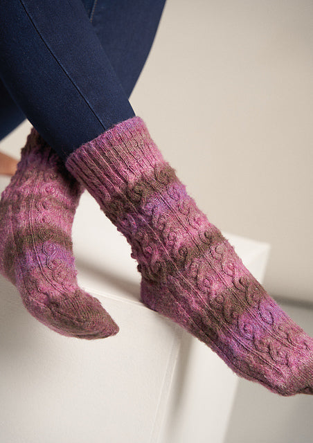 A Rowan Sock Pattern - Horsforth (PDF) knitting pattern on sale at Little Knits