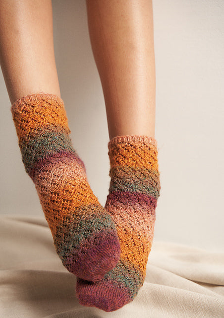 A Rowan Sock Pattern - Roundhay (PDF) knitting pattern on sale at Little Knits
