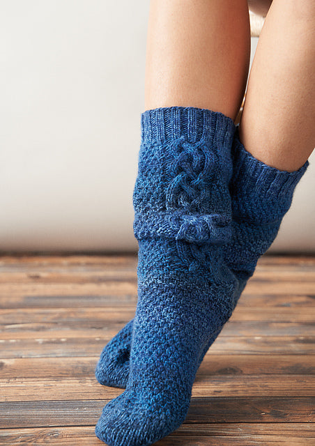 A Rowan Sock Pattern - Temple (PDF) knitting pattern on sale at Little Knits