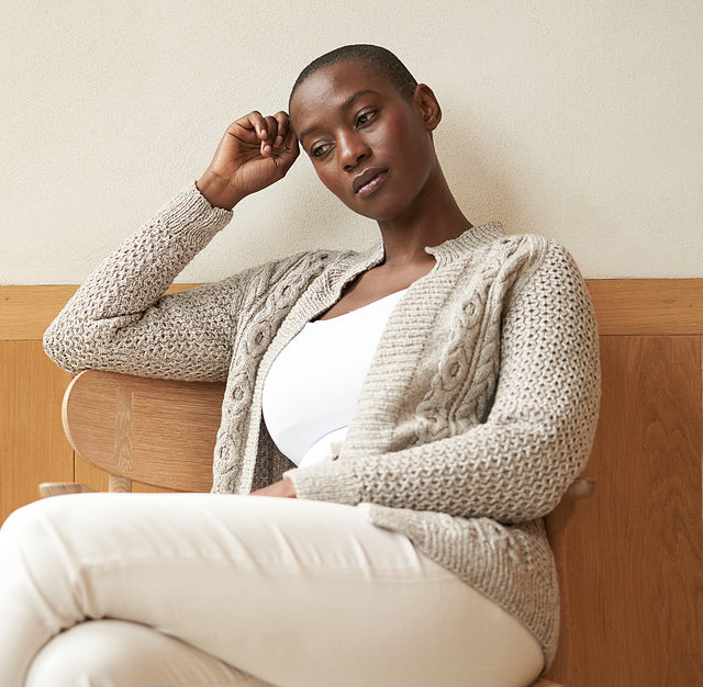 A Rowan Softyak DK Pattern - Alium (PDF) knitting pattern on sale at Little Knits