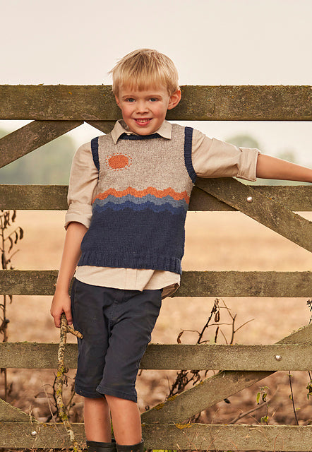 A Rowan Softyak DK Pattern - Sunscape (PDF) knitting pattern on sale at Little Knits