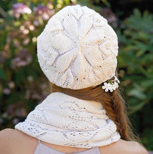 A Rowan Summerlite 4Ply Pattern - Delphine Hat (PDF) knitting pattern on sale at Little Knits