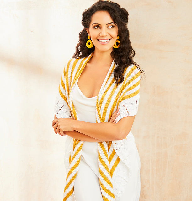 A Rowan Summerlite 4Ply Pattern - Pecan (PDF) knitting pattern on sale at Little Knits