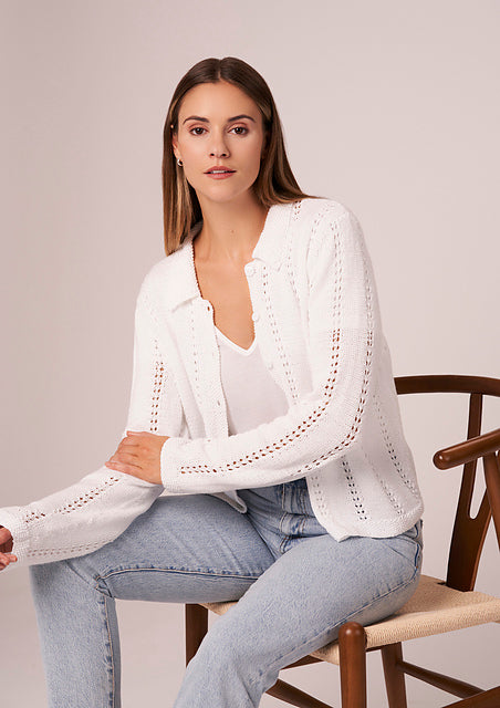 A Rowan Summerlite 4ply Pattern - Connie (PDF) knitting pattern on sale at Little Knits