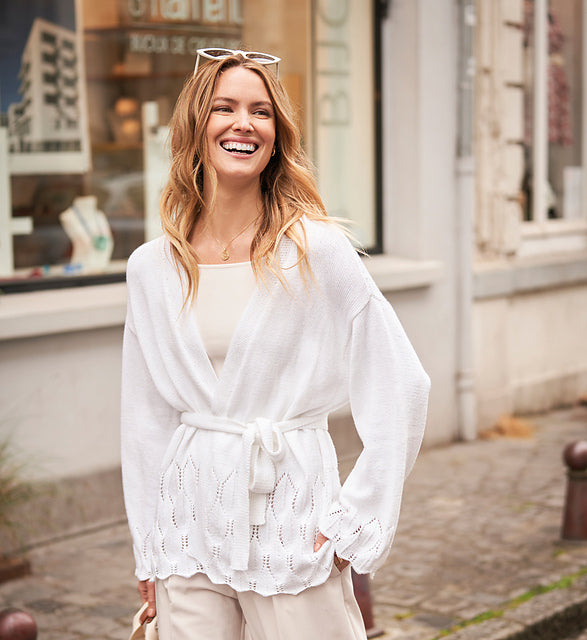 A Rowan Summerlite 4ply Pattern - Thea (PDF) knitting pattern on sale at Little Knits