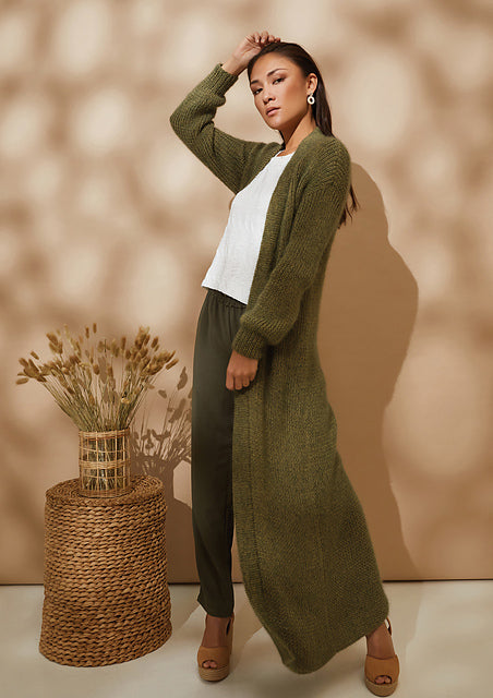 A Rowan Summerlite DK & Kidsilk Haze Pattern -  Khaki (PDF) knitting pattern on sale at Little Knits