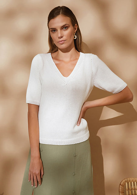 A Rowan Summerlite DK Pattern -  Cotton (PDF) knitting pattern on sale at Little Knits