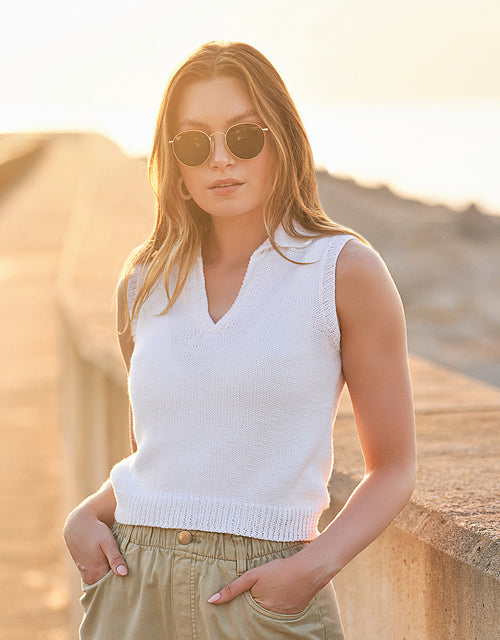 A Rowan Summerlite DK Pattern - Padron (PDF)knitting pattern on sale at Little Knits