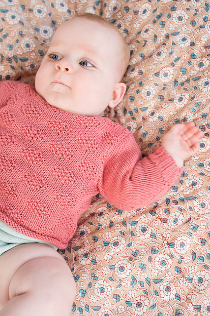 A Rowan Summerlite DK Pattern -  Sun Spot (PDF) knitting pattern on sale at Little Knits