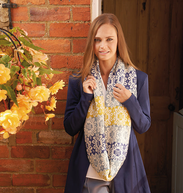 A Rowan Summerlite DK Pattern - Sunny Cowl (PDF) knitting pattern on sale at Little Knits