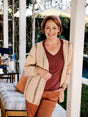 A Trendsetter Maldives & Alfa Pattern - Sideways Lace Cardigan 6400H (PDF) on sale at Little Knits