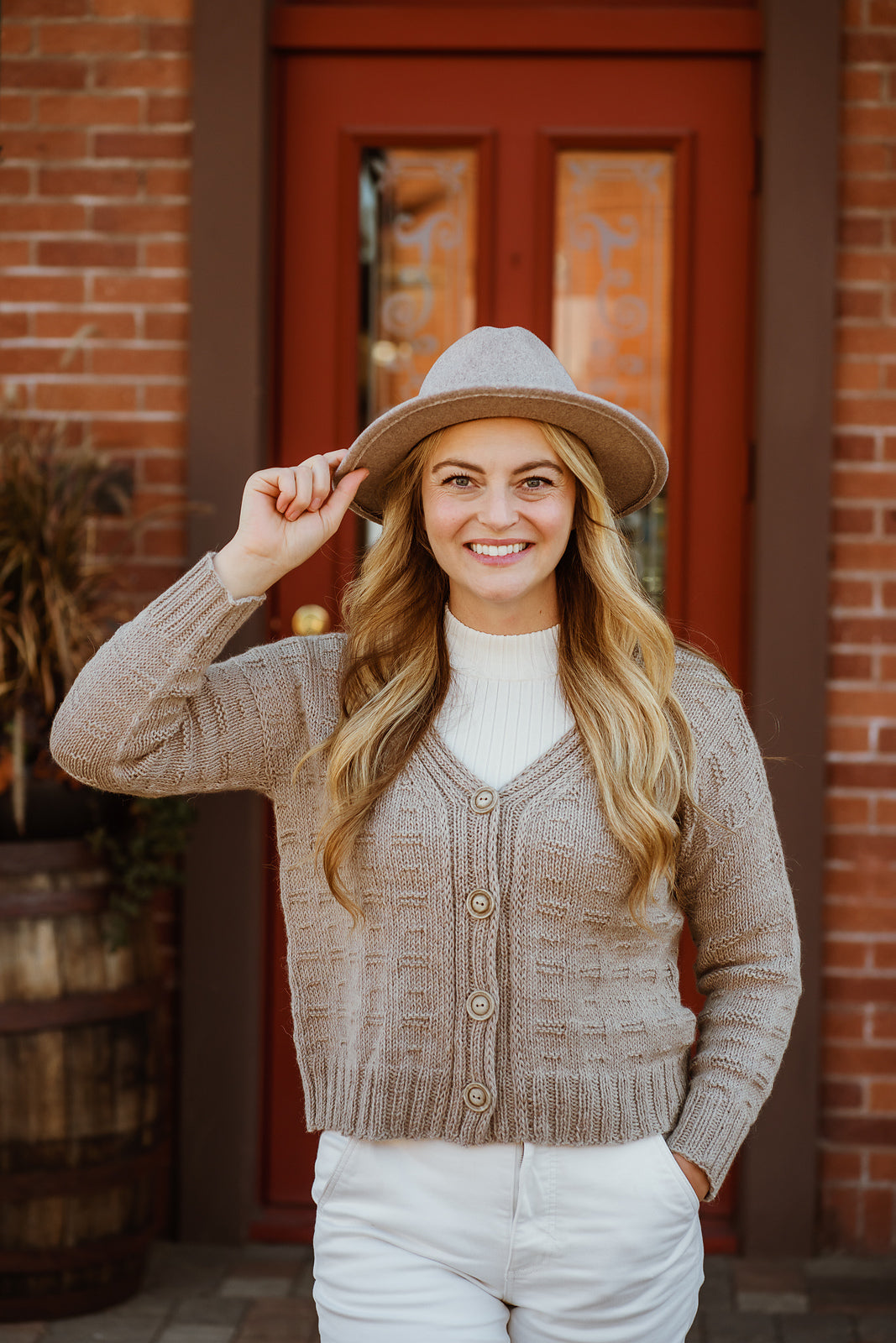 A Yarn Citizen Pattern - Dharma Cardigan (PDF) a free pattern at Little Knits