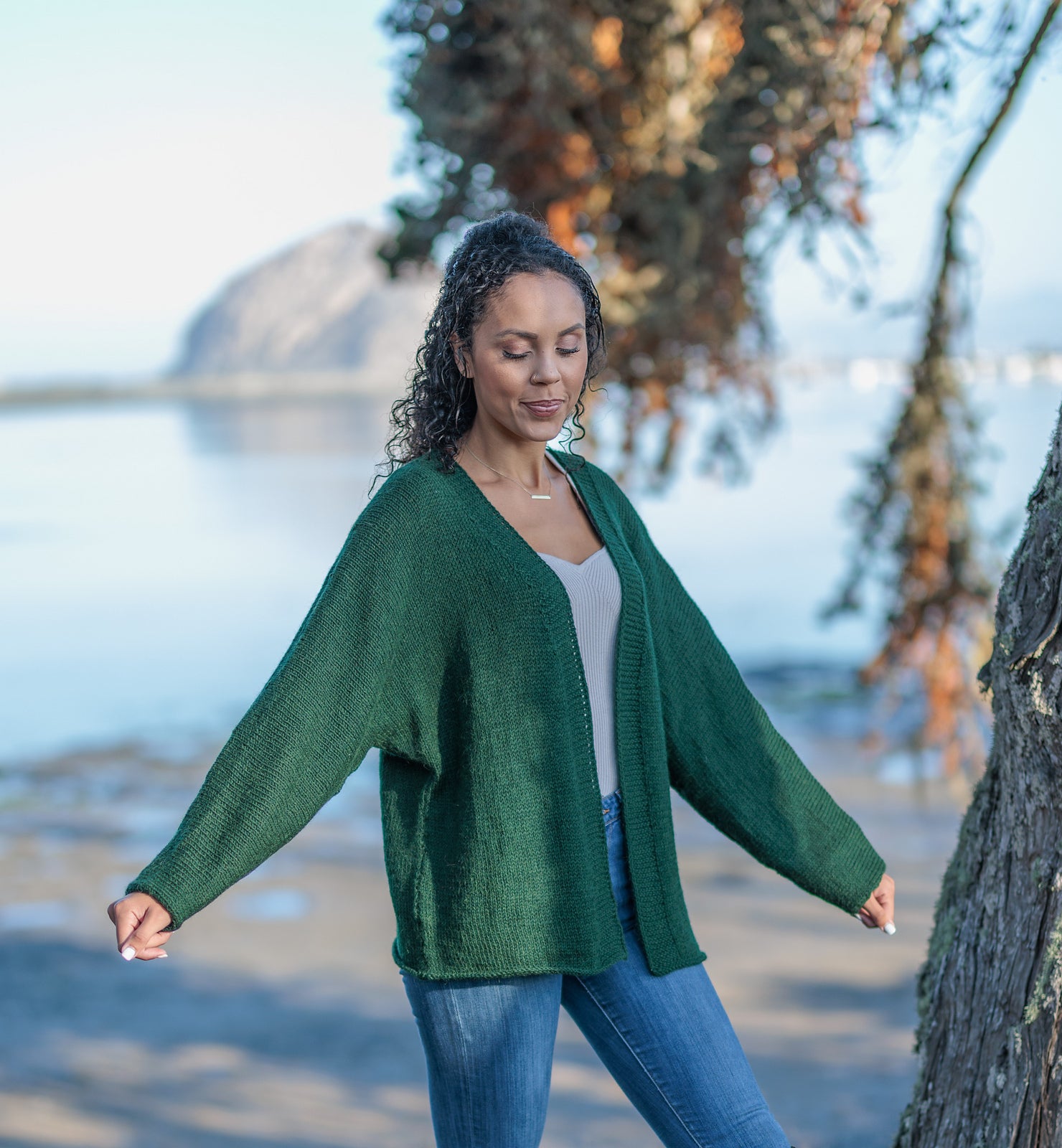A Yarn Citizen Pattern - Essence Cardi (PDF) a free knitting pattern at Little Knits