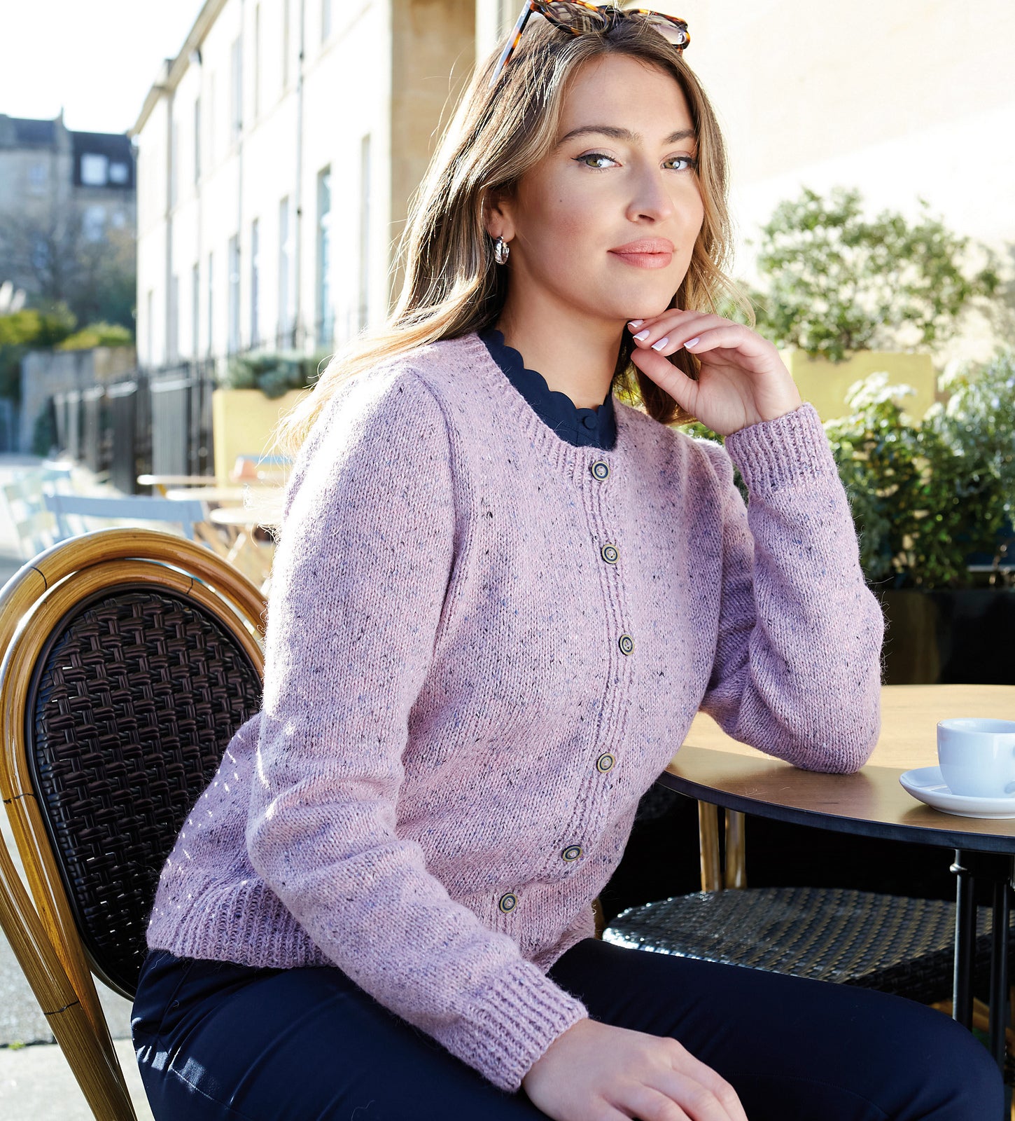 A Rowan Felted Tweed Colour Pattern - Abbey Cardigan (PDF)