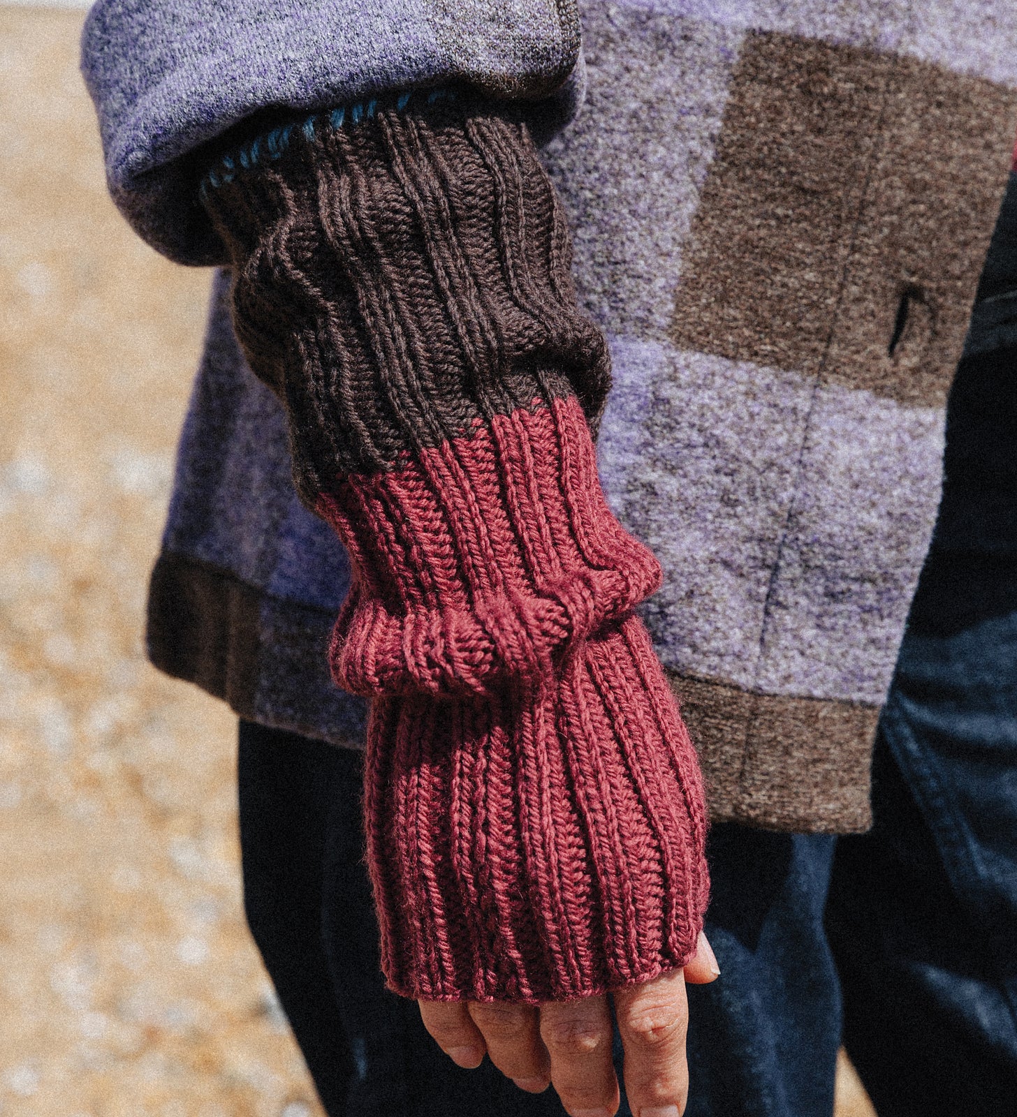 A Rowan Pebble Island Pattern - Alex Mittens (PDF)