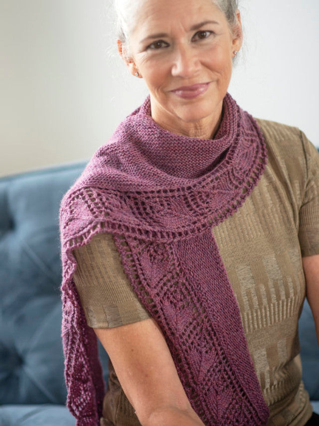 A Berroco Ultra Wool Fine Pattern - Alikae Scarf (PDF)