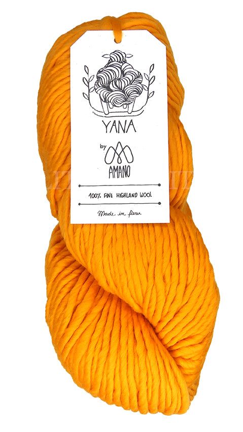 Amano Yana - Saffron (Color #1314) knitting and crochet yarn on sale at little knits