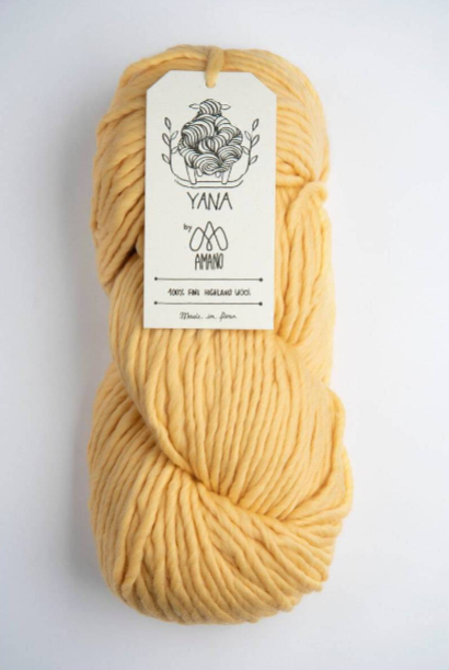 Amano Yana - Buttercream (Color #1319) Knitting and Crochet yarn on sale at Little Knits