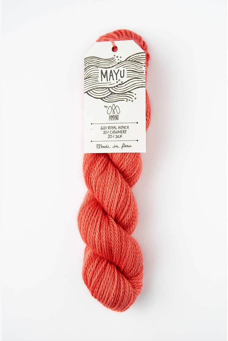 Amano Mayu - Maple Tree (Color #2034) knitting and crochet yarn on sale at little knits