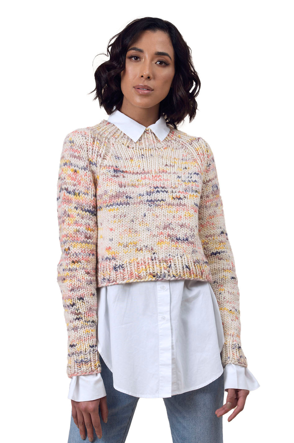 An Amano Knitting Pattern - Amelia Pullover (PDF) free knitting pattern at LIttle Knits