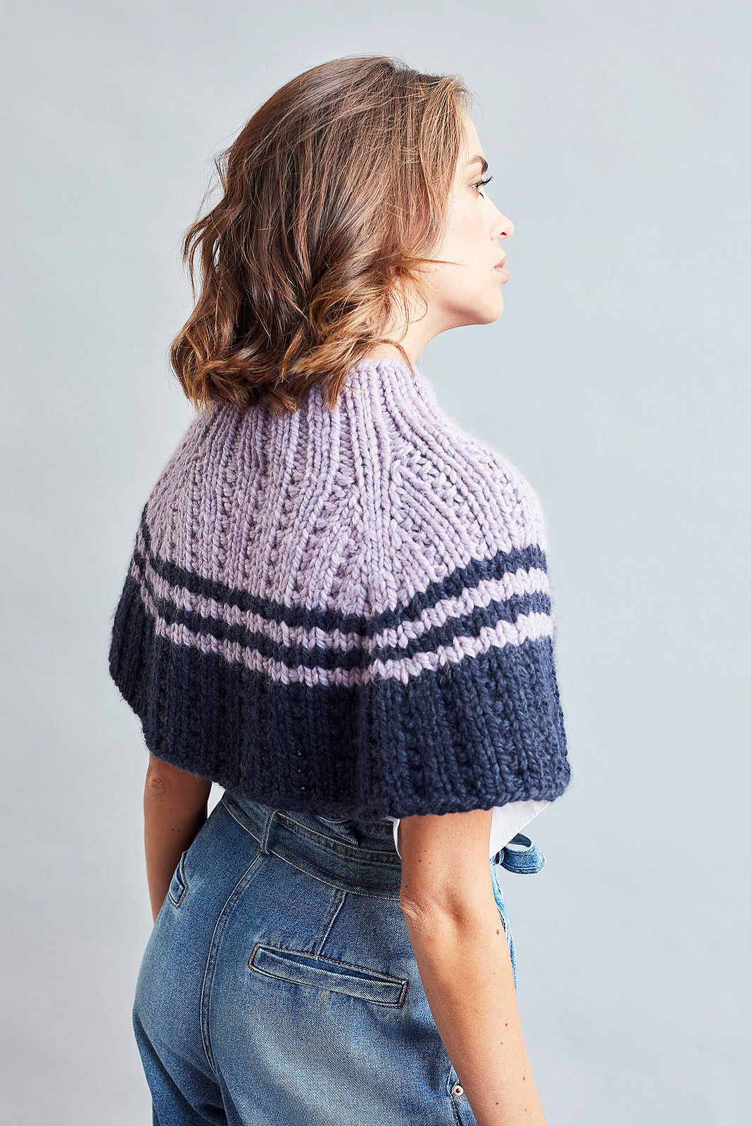 An Amano Knitting Pattern - Silvia Cowl (PDF) free knitting pattern at LIttle Knits