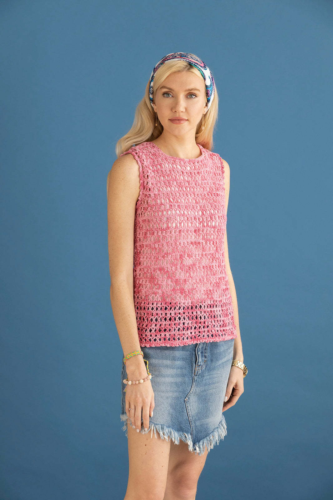 An Araucania Huasco Coton Crochet Pattern - Cherie (PDF) on sale at Little Knits
