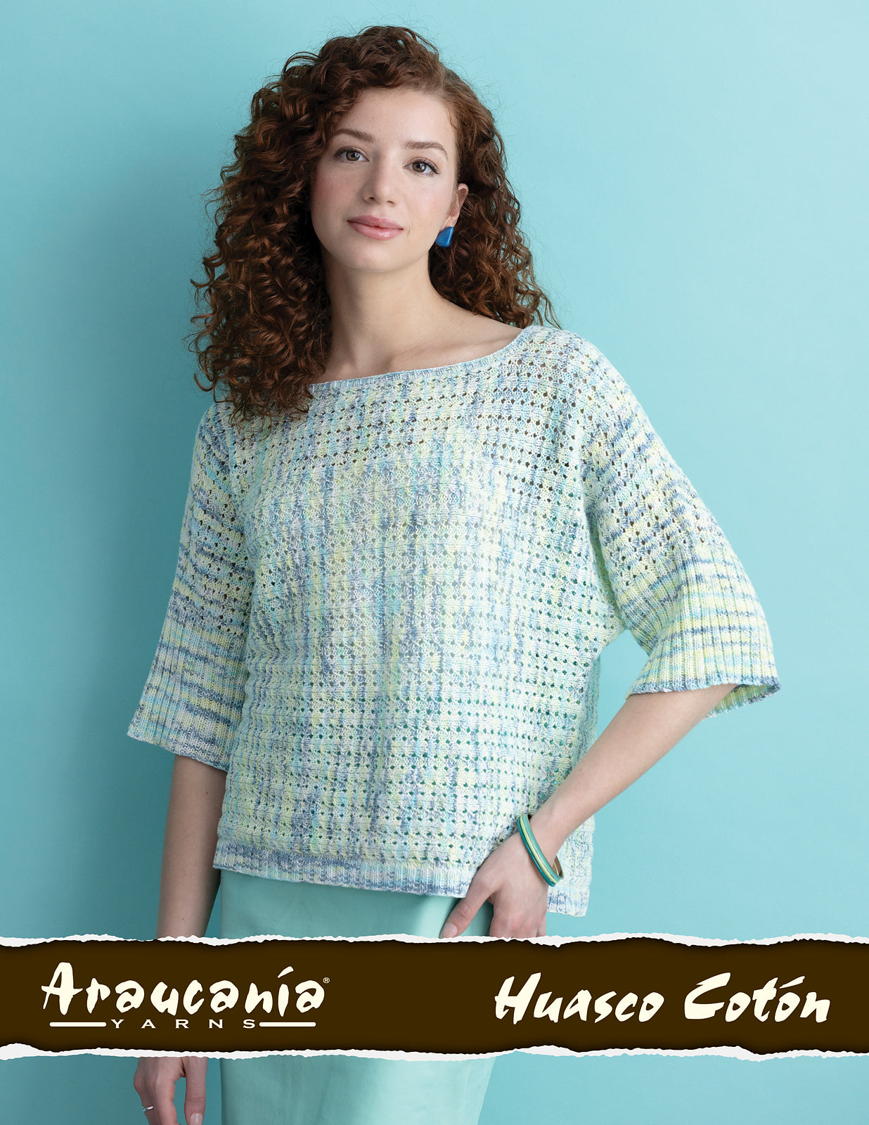 An Araucania Huasco Coton Knitting Pattern - Florence (PDF) on sale at Little Knits