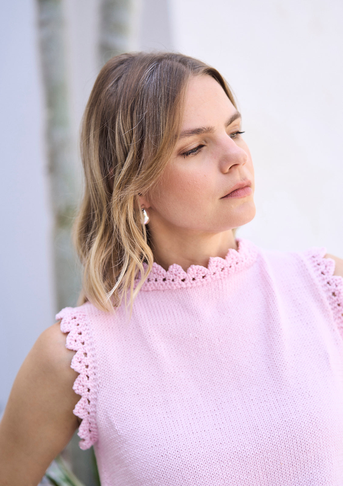 A Rowan Mode Cotton DK Pattern - Anker Sleeveless Top (PDF)