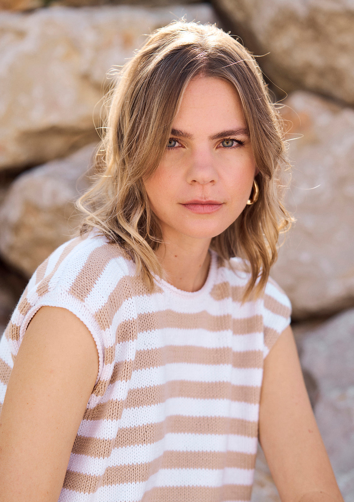 A Rowan Mode Cotton DK Pattern - Astrid Sleeveless Top (PDF)