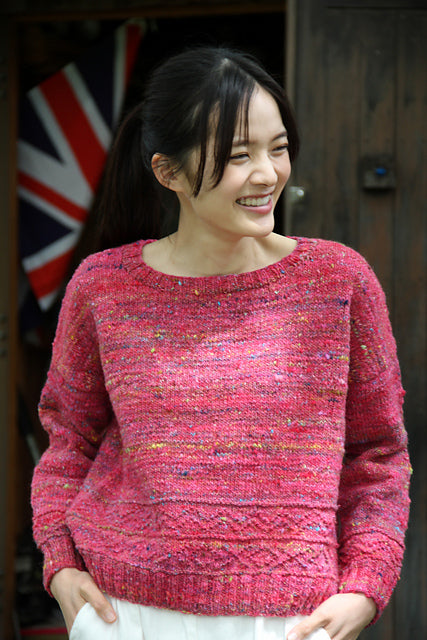 A Noro Silk Garden Sock Tweed Pattern - Asuka (PDF)