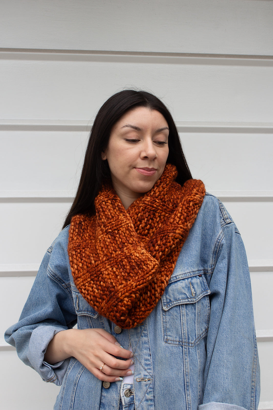 A Malabrigo Rasta Pattern - Atardecer Cowl (Print Copy)