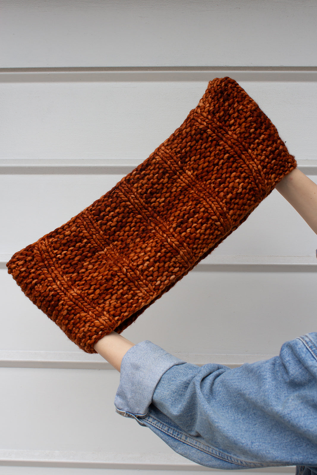 A Malabrigo Rasta Pattern - Atardecer Cowl (Print Copy)