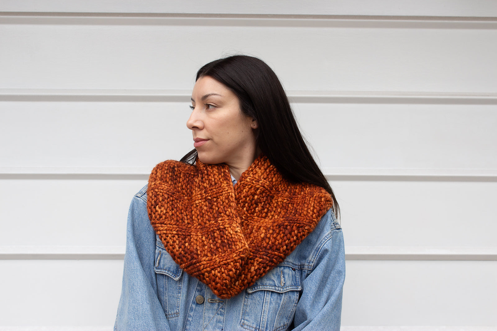 A Malabrigo Rasta Pattern - Atardecer Cowl (Print Copy)