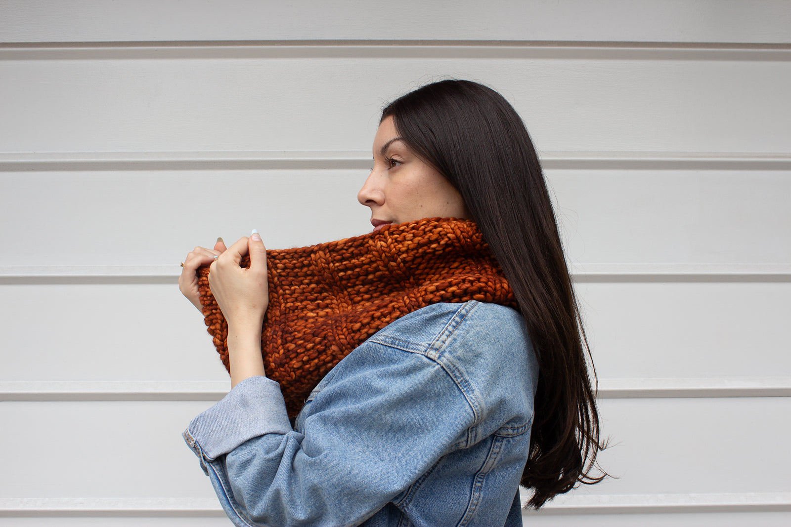 A Malabrigo Rasta Pattern - Atardecer Cowl (Print Copy)