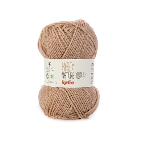 Katia Baby Nature - Beige Red (Color #112) Knitting and Crochet yarn on sale at Little Knits 