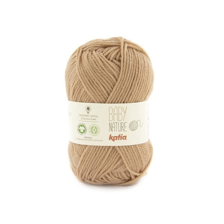 Katia Baby Nature - Beige Brown (Color #122) Knitting and Crochet yarn on sale at Little Knits