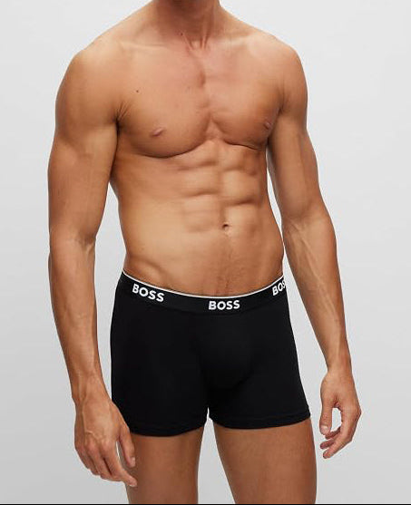 BOSS Power Cotton Blend Trunks, Pack of 3, Medium on sale at Little Knits
