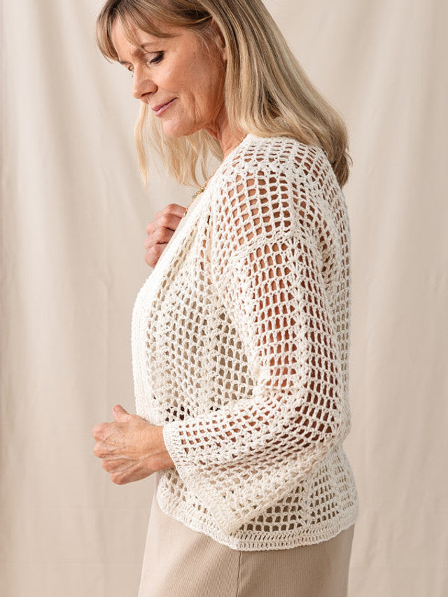 A Berroco Modern Linen Crochet Pattern - Breton (PDF)