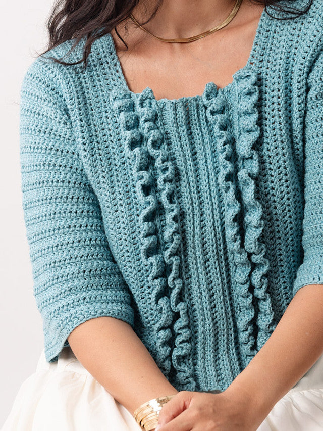 A Berroco Pattern - Bristlefront Top (PDF)