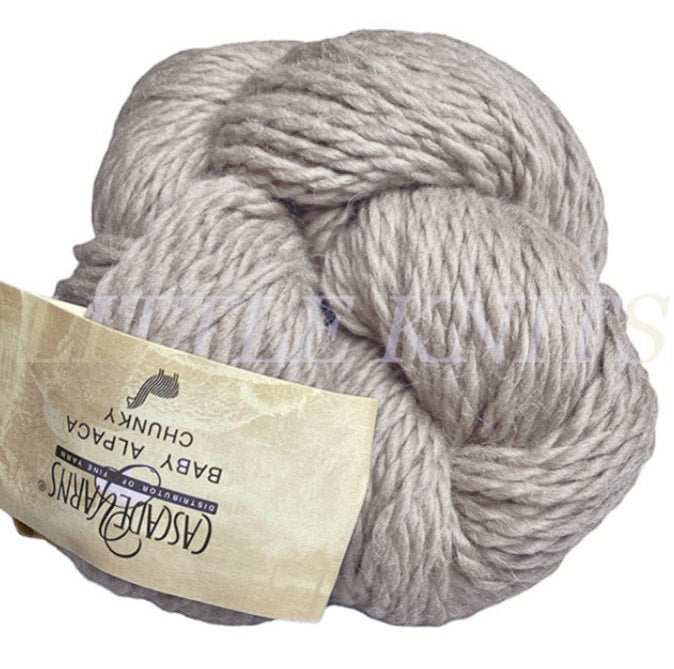 Cascade Baby Alpaca Chunky - Ash Heather (Color #668) - Dye Lot 7H0135