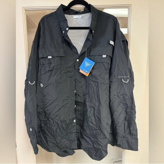 NWT Columbia Men's Bahama II Long Sleeve Shirt Size 3X