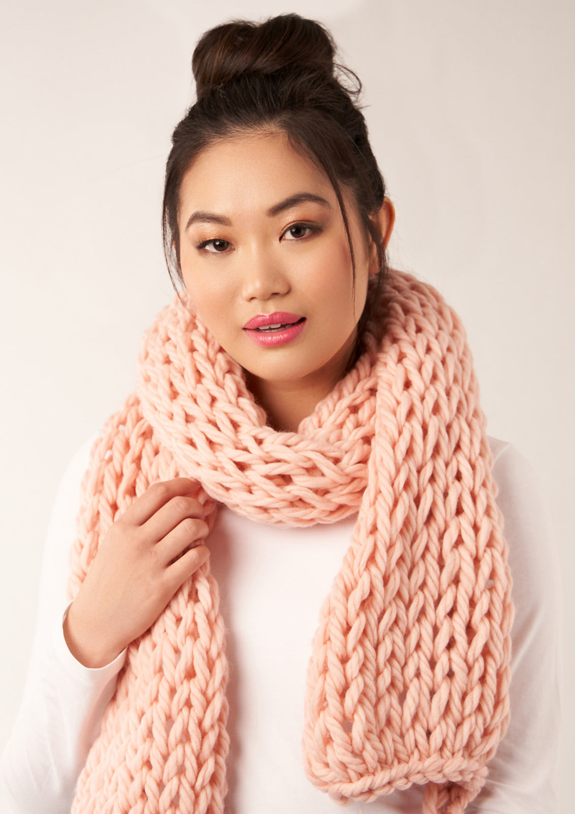 A Rowan BIG Big Wool Pattern - Ballet Scarf (PDF)