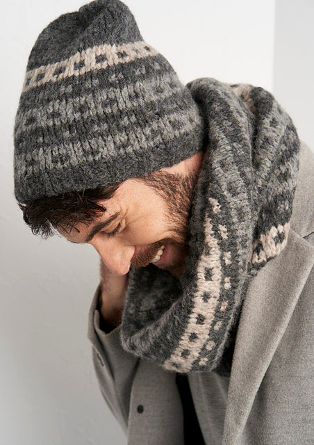 A Rowan Brushed Fleece Pattern - Bandana Hat (PDF)