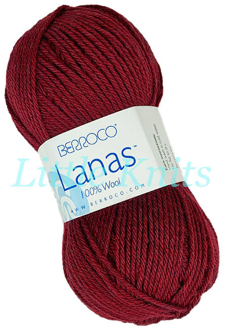 Berroco Lanas - Raspberry (Color #95131) wool yarn on sale at Little Knits