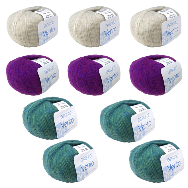 Berroco Vento - 10 SKEIN MYSTERY BAG - 65% OFF SALE!