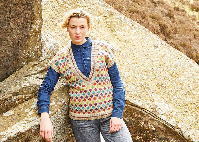 A Rowan Felted Tweed Pattern - Bertha (PDF)