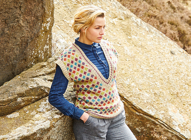 A Rowan Felted Tweed Pattern - Bertha (PDF)